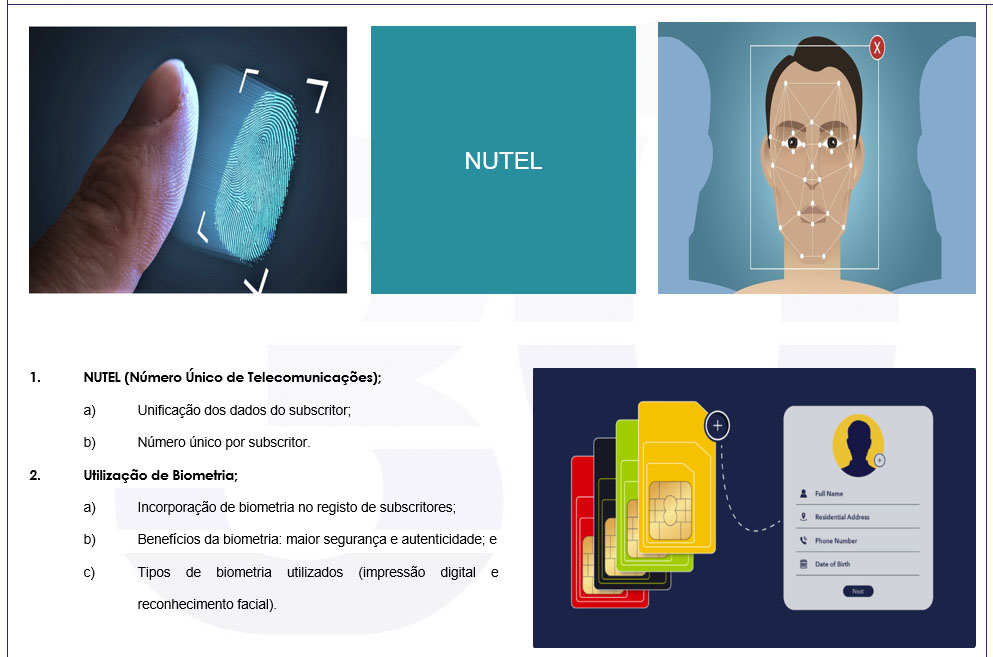 Nutel biometria eunificacao simcard